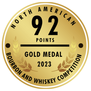 2023 North American Bourbon and Whiskey Competition - Gold Medal