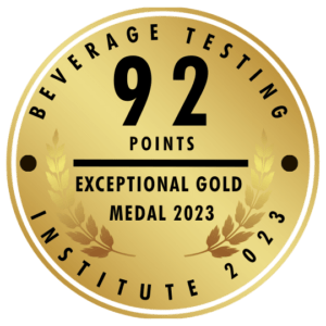 Beverage Testing Institute 2023 - 92 Points Exceptional Gold Medal