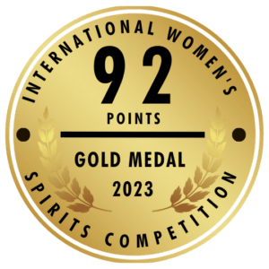 International Women's Spirits Competition 2023 - 92 Points Gold Medal