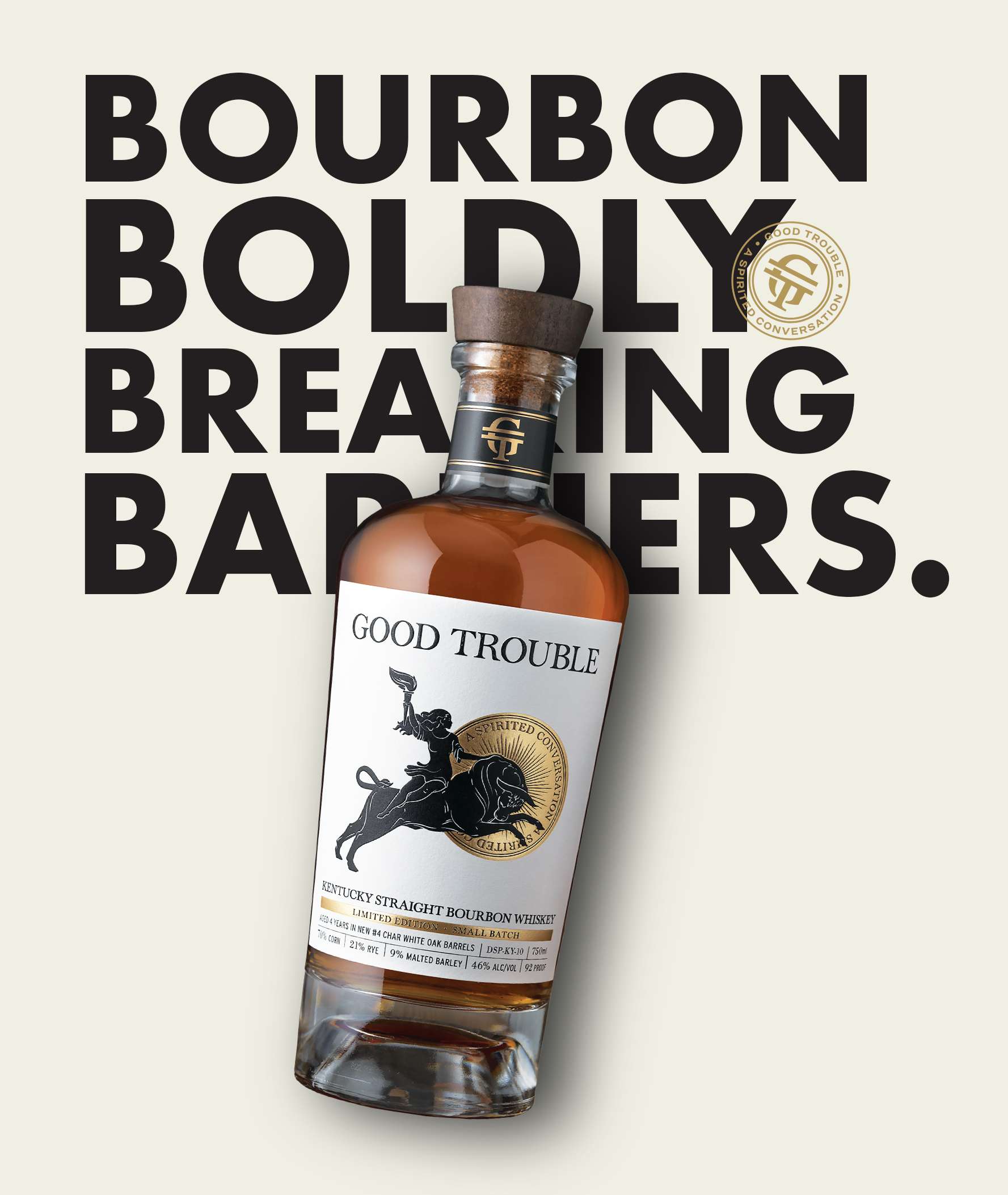 Bourbon Boldly Breaking Barriers (portrait verseion)